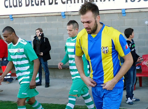 Sergi Arimany va ser el protagonista davant el Cerdanyola. 