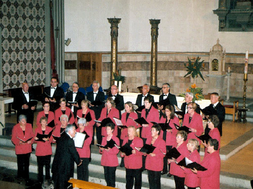 La coral Mestre Sirés de Palafrugell.