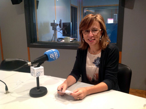 L'alcaldessa de Palamós, Teresa Ferrés.