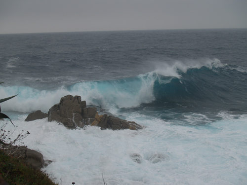 Temporal de mar al litoral de Palamós, en una imatge d'arxiu.