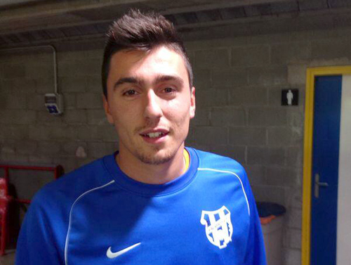 Marc Guilana, nou jugador del Palamós CF.