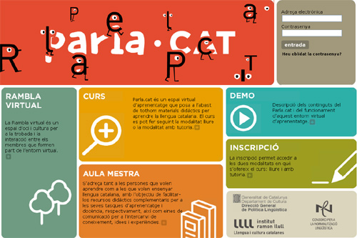 'Parla.cat' és una eina virtual per aprendre català.