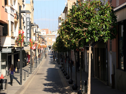 Carrer comercial de Cervantes