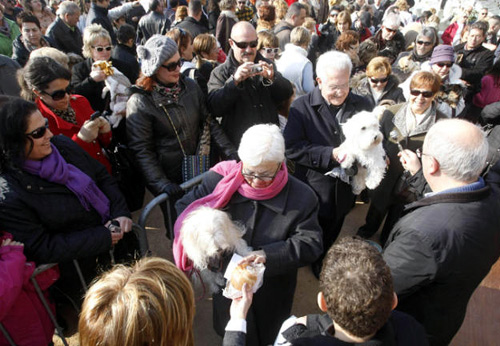 Actes de la festa de Sant Antoni Abat, en una imatge d'arxiu.