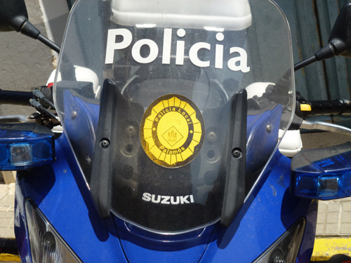 La Policia Local va intervenir en l'extinció de l'incendi.