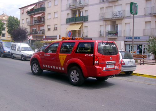 Van intervenir efectius dels Bombers de la Generalitat.
