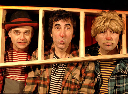 Els tres comediants de 'Sense Solta'.