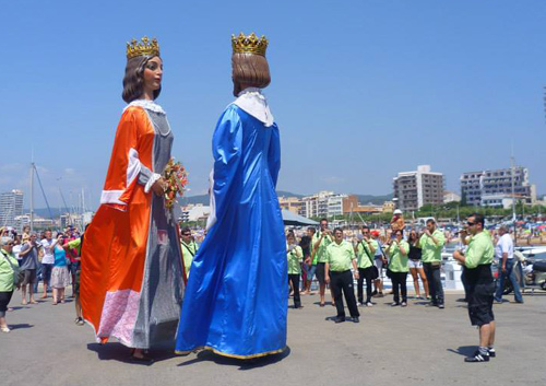 Gegants i grallers de Palamós.