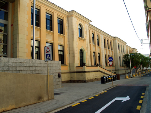L'escola té més de 80 anys d'història.