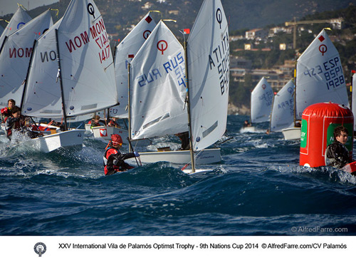 Palamós ha estat la capital internacional de la vela infantil. (Foto: Alfred Farré)
