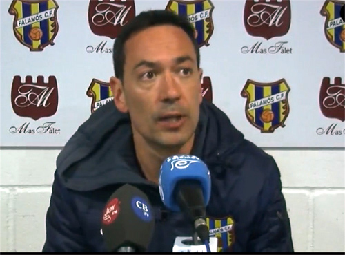 Alfons Garcia, ahir en roda de premsa.