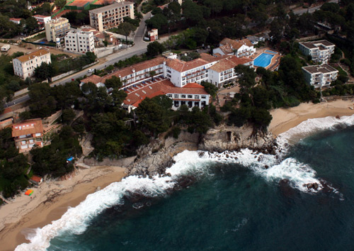 Vista àeria del Park Hotel San Jorge. (Foto: J. Ortega)