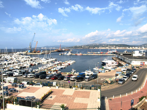Vista del port de Palamós que rebrà el Pla d'Inversions