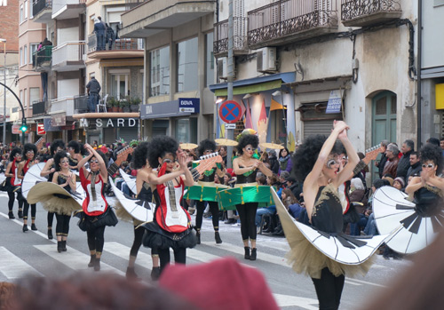 Les Kaòtiques amb la seva disfressa inspirada en 'Mary Poppins'.