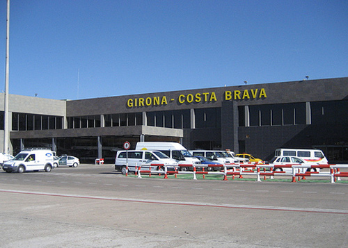 Instal·lacions de l'aeroport Girona-Costa Brava.