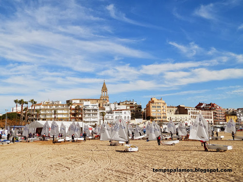Platja Gran de Palamós. (Foto: tempspalamos.blogspot.com)