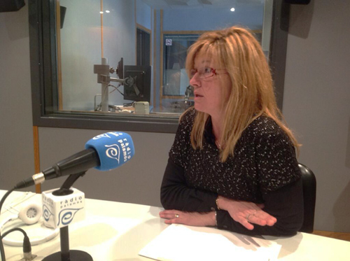 Dolors Cruz, regidora de CiU a l'Ajuntament de Palamós.