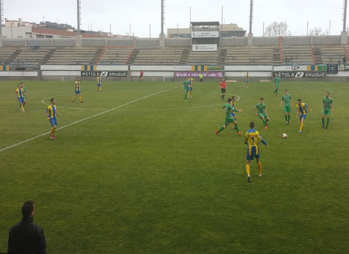 Palamós CF i Cornellà s'han enfrontat aquesta tarda al Nou Estadi. (Foto: UE Cornellà).