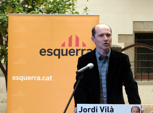 Jordi Vilà, president de la direcció comarcal d'ERC al Baix Empordà. (Foto: ERC)