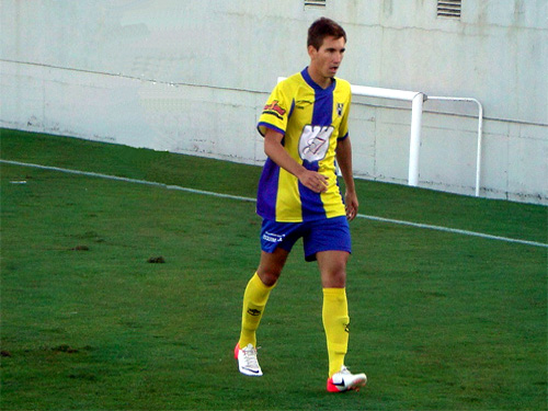 Richi Mercader autor del primer gol. Arxiu S.Cortés