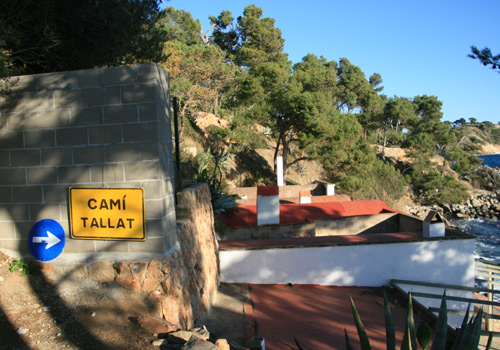El camí de ronda de S'Alguer en el seu estat actual.