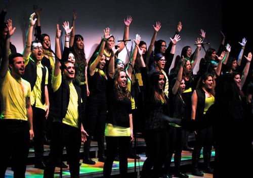 Singfònics, una de les formacions que participarà en el concert de Creu Roja Palamós.