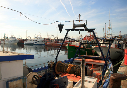 Últims dies amb les barques amarrades a port.