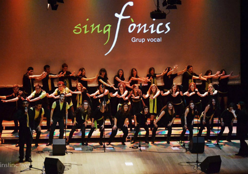 Singfònics, una de les formacions que participarà en el concert de Creu Roja Palamós.