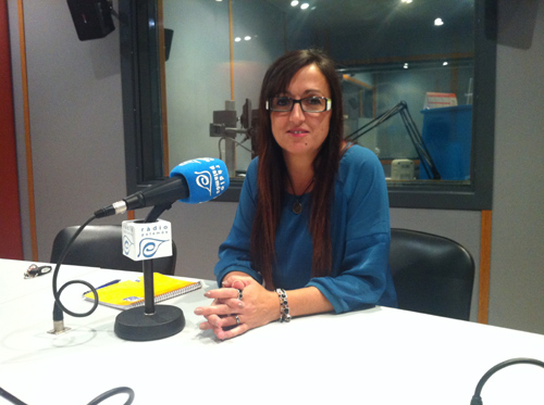 Glòria Prim, regidora de CiU a l'Ajuntament de Palamós.