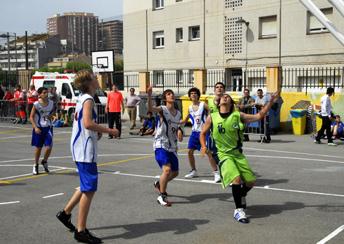 Les 12 hores de bàsquet de La Salle, cita obligada cada 1 de maig.