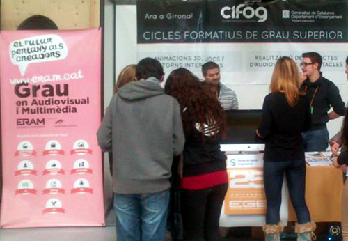 Imatge d'arxiu del Saló de la Formació, l'Ocupació i l'Empresa al Baix Empordà. (Foto: cifog.cat).