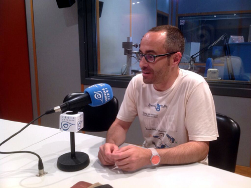 Èrik Solés, portaveu del grup d'Entesa a l'Ajuntament de Palamós.