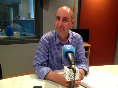 El president del Club Ciclista Palamós-Costa Brava, Joan Solés.