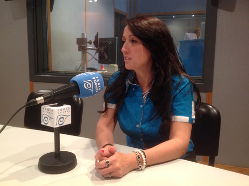 Glòria Prim, regidora de CiU a l'Ajuntament de Palamós.
