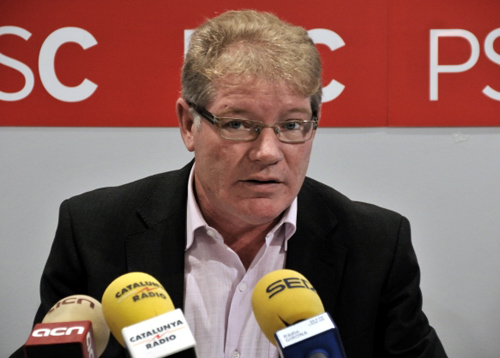 El primer secretari del PSC a Girona, Juli Fernández. (Foto: socialistes.cat)