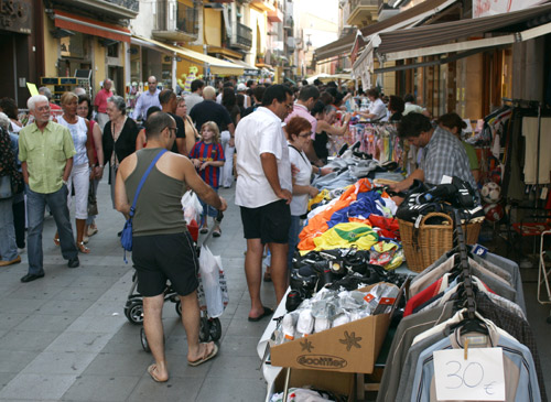 Activitat comercial a Palamós. (Foto: SAM - J.Darnaculleta).