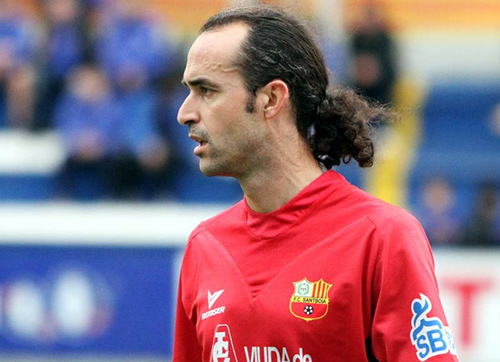 Jordi Martínez en la seva útlima etapa com a jugador. (Foto: Sergi Q.).