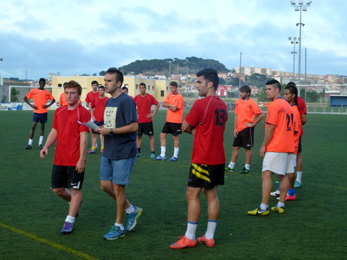 Imatge del 'draft' que el Palamós va fer la temporada passada.