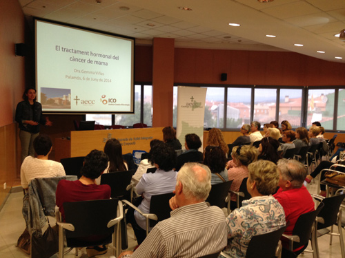 Presentació del projecte 'Molt per viure', a l'hospital de Palamós.