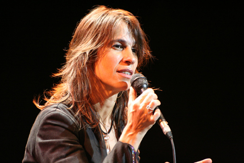 Lidia Pujol actua avui a Púbol.