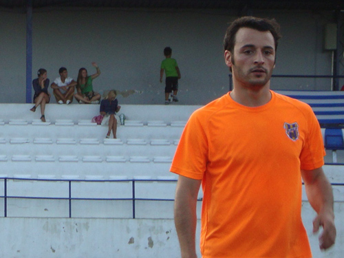 Elies Martí, quan militava al Palamós CF la temporada 2011-2012.