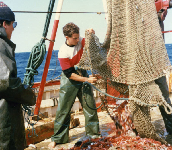 Imatge a bord d'una de les embarcacions que participa a Pescaturisme. (Foto: Museu de la Pesca).