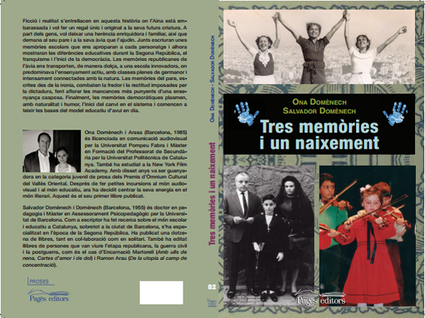 El llibre 'Tres memòries i un naixement' es presenta avui a Palamós.