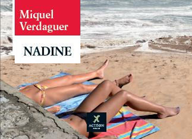 Portada del llibre 'Nadine', que es presenta avui a Palamós.