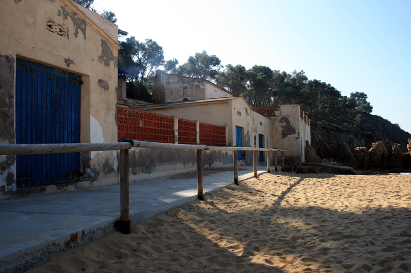 Les barraques de Castell són un dels objectius d'aquesta inversió. Foto Arxiu