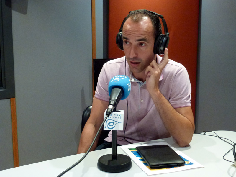 Jordi Martínez, entrenador del Palamós CF.
