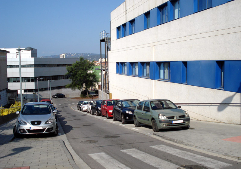 El carrer de Lleida, un dels que tindrà zona verda a partir de l'octubre.