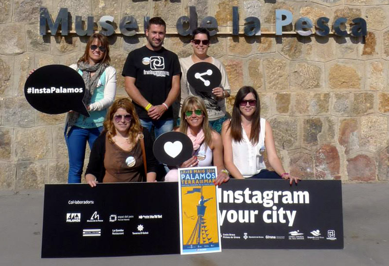 La campanya de promoció a Instagram va arribar al Palamós Terra de Mar. (Foto: Museu de la Pesca).