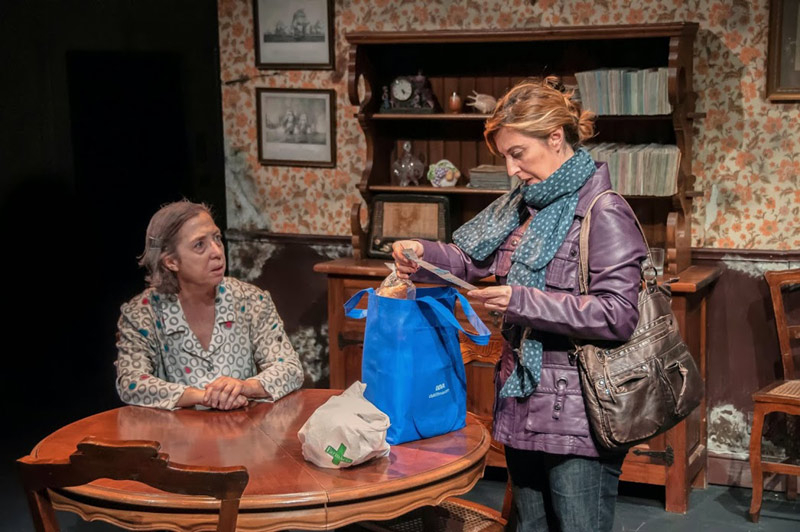 'Dues dones que ballen' es veurà al FITAG, a Girona. (Foto: Gespa Teatre).