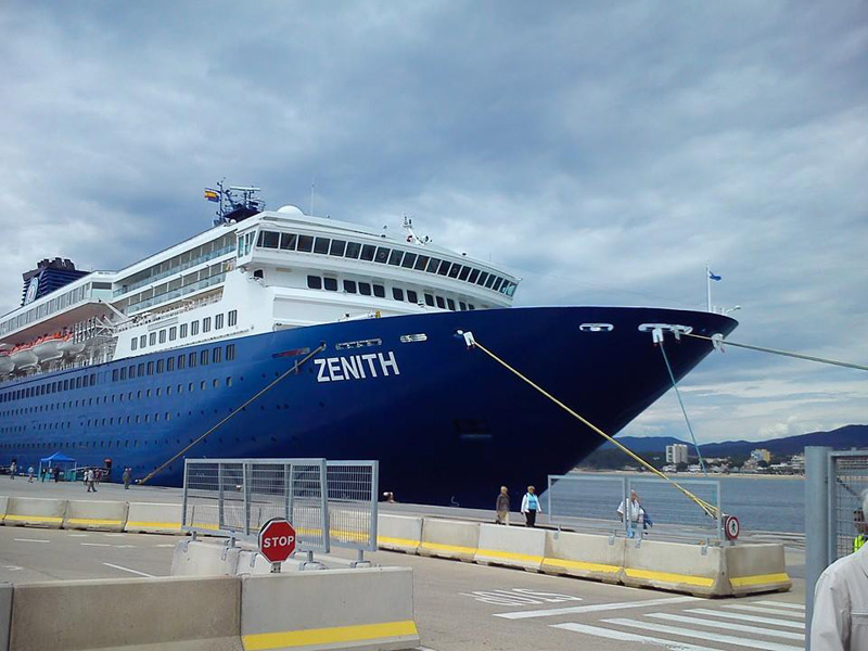 Imatge de l'anterior escala del Zenith. (Foto: Ràdio Palamós).